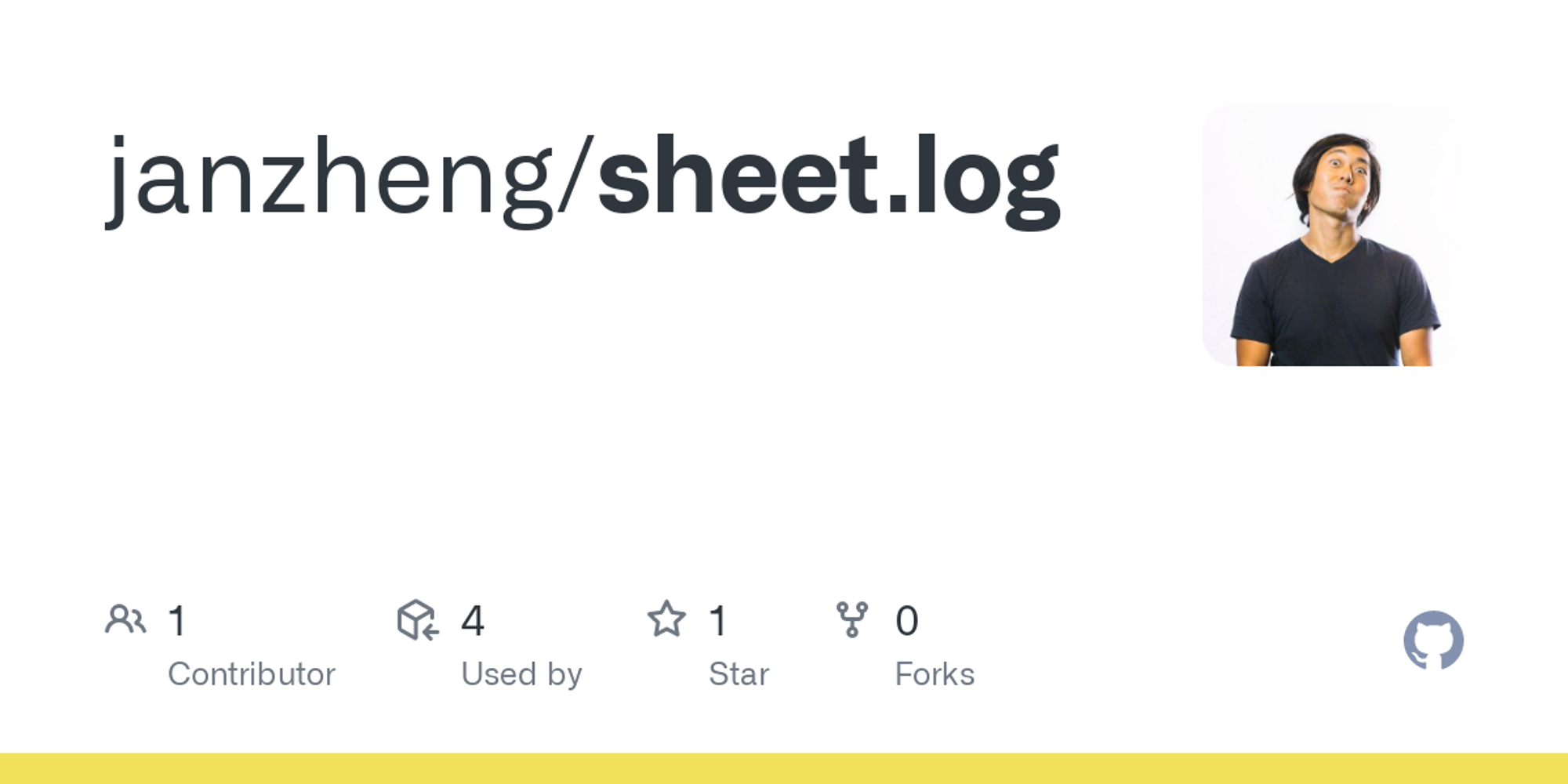 GitHub - janzheng/sheet.log